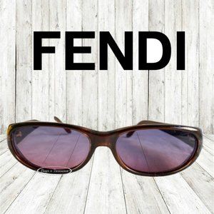 Vintage Fendi Sunglasses in Brown